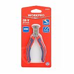 Кусачки Workpro WP231098, торцевые, мини, для монтажа электрооборудования