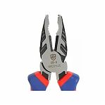 Пассатижи комбинированные Workpro WP231125, двухкомпонентные рукоятки, сталь, 200 мм