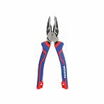 Пассатижи комбинированные Workpro WP231125, двухкомпонентные рукоятки, сталь, 200 мм