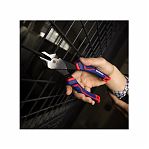 Бокорезы усиленные Workpro WP231023, двухкомпонентные рукоятки, сталь, 180 мм