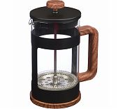 Френч-пресс Leonord Foresta Nera, объем 600 мл, стекло, нержавеющая сталь, черный