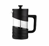 Френч-пресс Mallony La Caffetteria 108407, 350 мл, черный, стекло, нержавеющая сталь 