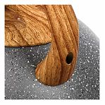 Чайник нержавеющая сталь Катунь soft touch Гранит, 447815, со свистком, серый, индукция, 2.8 л