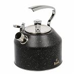 Чайник Rashel R-7831, 516155, нержавеющая сталь, со свистком, индукция, черный, 3 л
