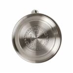 Чайник Rashel R-7831, 516155, нержавеющая сталь, со свистком, индукция, черный, 3 л