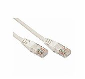 Патч-корд UTP 5e категория, литой, 20 м, серый, Rexant, многожильный, 18-1011
