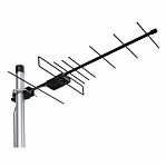 Антенна наружная Locus Эфир 08AF Turbo, активная, для цифрового ТВ DVB-T/T2, с балансным усилителем, стальная