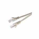 Патч-корд GoPower RJ-45-RJ-45 кат.5е, ПВХ, круглый, серый, 5 м