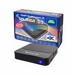 Приставка Смарт ТВ Selenga S3 Android 10.0 Full HD, 4К черный
