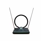 Антенна комнатная Вектор AR-041 активная, с питанием, с усилителем DVB-T/T2