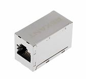 Адаптер проходной Rexant RJ-45(8P-8C), экранированный, FTP категория 6, гнездо-гнездо