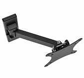 Кронштейн для телевизора Rexant 13"-37", серия Home 38-0053-1, наклонно-поворотный, одно колено, черный