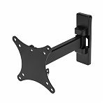 Кронштейн для телевизора Rexant 13"-37", серия Home 38-0053-1, наклонно-поворотный, одно колено, черный