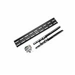 Кронштейн для телевизора Rexant 30"-70", серия Home 38-0090, наклонный, ультратонкий, черный