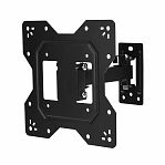 Кронштейн для телевизора Rexant 23"-43", серия Home 38-0060-1, наклонно-поворотный, одно колено, черный