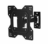 Кронштейн для телевизора Rexant 23"-43", серия Home 38-0060-1, наклонно-поворотный, одно колено, черный