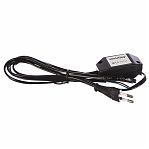 Шнур с плоской вилкой и диммером Smartbuy SBE-06-P05-b, ШВВП 2х0.75 кв.мм, 1.7 м