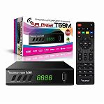 Приставка Selenga T69M, для цифрового телевидения, поддержка HD, черный