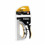 Степлер мебельный Denzel 40211,  тип 53, 4-14 мм, стальной корпус, регулировка силы удара, быстрая загрузка