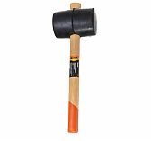 Киянка резиновая Sparta 111605, деревянная рукоятка, 910 гр, черная