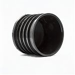 Муфта корсис канализационная, диаметр 200 мм, соединительная, черная
