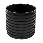 Муфта корсис канализационная, диаметр 200 мм, соединительная, черная