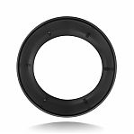 Муфта корсис канализационная, диаметр 200 мм, соединительная, черная