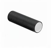 Труба гофрированная корсис, канализационная, диаметр 400 мм, черная