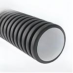 Труба гофрированная корсис, канализационная, диаметр 400 мм, черная