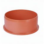 Заглушка канализационная Sinikon 20220.I.B, диаметр 110 мм, красная