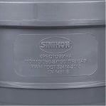 Крестовина двухплоскостная правая 87 гр. Sinikon 512035.R, 110х110х50 мм, полипропилен, цвет серый