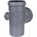 Крестовина двухплоскостная правая 87 гр. Sinikon 512035.R, 110х110х50 мм, полипропилен, цвет серый