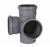 Крестовина двухплоскостная, 512041.R, D 110х110х110х87 градусов, серая