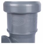 Тройник канализационный 87 гр. Sinikon 508011R, диаметр 40х40 мм, серый