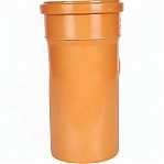 Тройник канализационный 87 гр. Sinikon 21300.R.B, диаметр 110х110 мм, красный