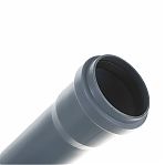 Труба канализационная Sinikon 500053, диаметр 50 мм, длина 2000 мм, серая