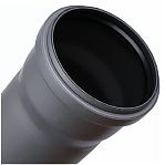 Труба канализационная Sinikon 500093, диаметр 110 мм, длина 2000 мм, серая