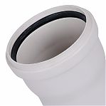 Труба канализационная Sinikon 500093, диаметр 110 мм, длина 2000 мм, белая