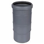 Патрубок компенсационный Sinikon Standart 531011.R, диаметр 110 мм, серый