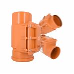 Клапан обратный канализационный Pestan D060-00039, D 200 мм, безнапорный, для наружного монтажа