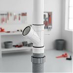 Тройник канализационный Rehau Raupiano 11229841001, 45х110х110х110 х PP