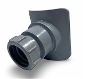 Врезка канализационная McAlpine Bossconn110-50-GR, 110х50 мм, серая