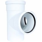 Крестовина двухплоскостная 87 гр. Sinikon Comfort 512041.K, диаметр 110х110х110, белая