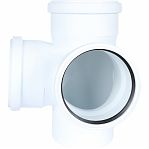 Крестовина двухплоскостная 87 гр. Sinikon Comfort 512041.K, диаметр 110х110х110, белая