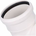 Крестовина двухсторонняя 87 гр. Sinikon Comfort 512037.K, диаметр 110х110х50 мм, полипропилен, белая