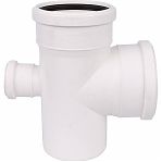 Крестовина одноплоскостная 87 гр., Sinikon Comfort 506012.K, диаметр 110х110х50 мм, белая