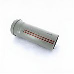 Труба канализационная Ostendorf 111010, НТЕМ, диаметр 40 мм, длина 250 мм, PP полипропилен, серая