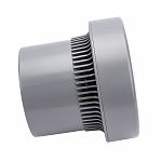 Клапан воздушный Sinikon КВ.050.G, АБС D 50 мм, аэратор, полипропилен, серый, для внутренней канализации