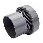 Клапан воздушный Sinikon КВ.050.G, АБС D 50 мм, аэратор, полипропилен, серый, для внутренней канализации