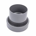 Клапан воздушный Sinikon КВ.050.G, АБС D 50 мм, аэратор, полипропилен, серый, для внутренней канализации